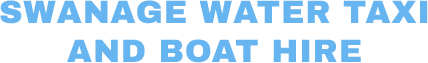Swanage Water Taxi and Boat Hire